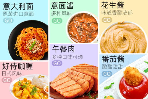 食品類手機端產品分類